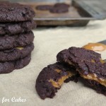 Chokolade cookies med dulce de leche