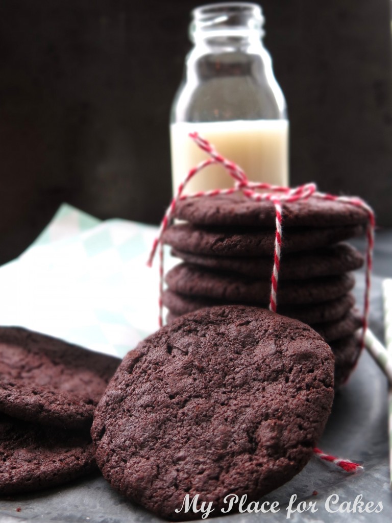 Double chocolate chip cookies